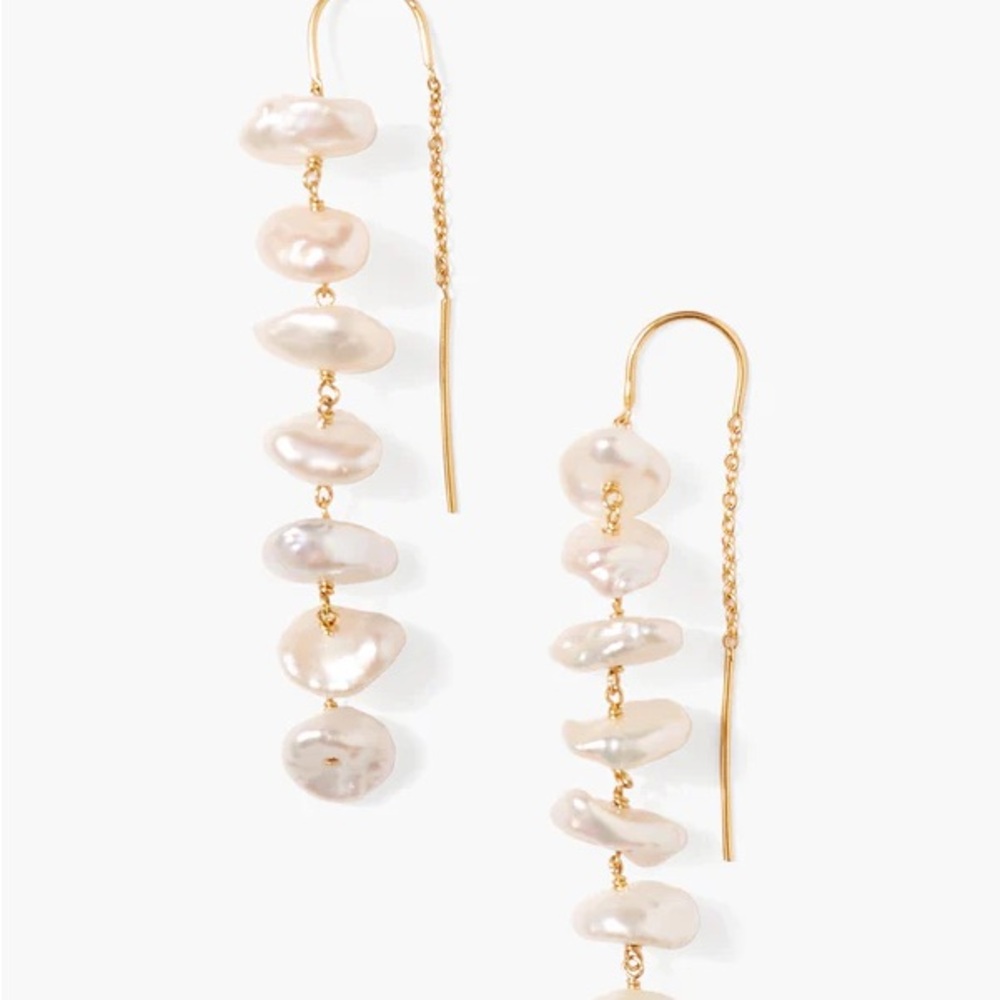 Chan Luu Anini Thread Thru Earrings
